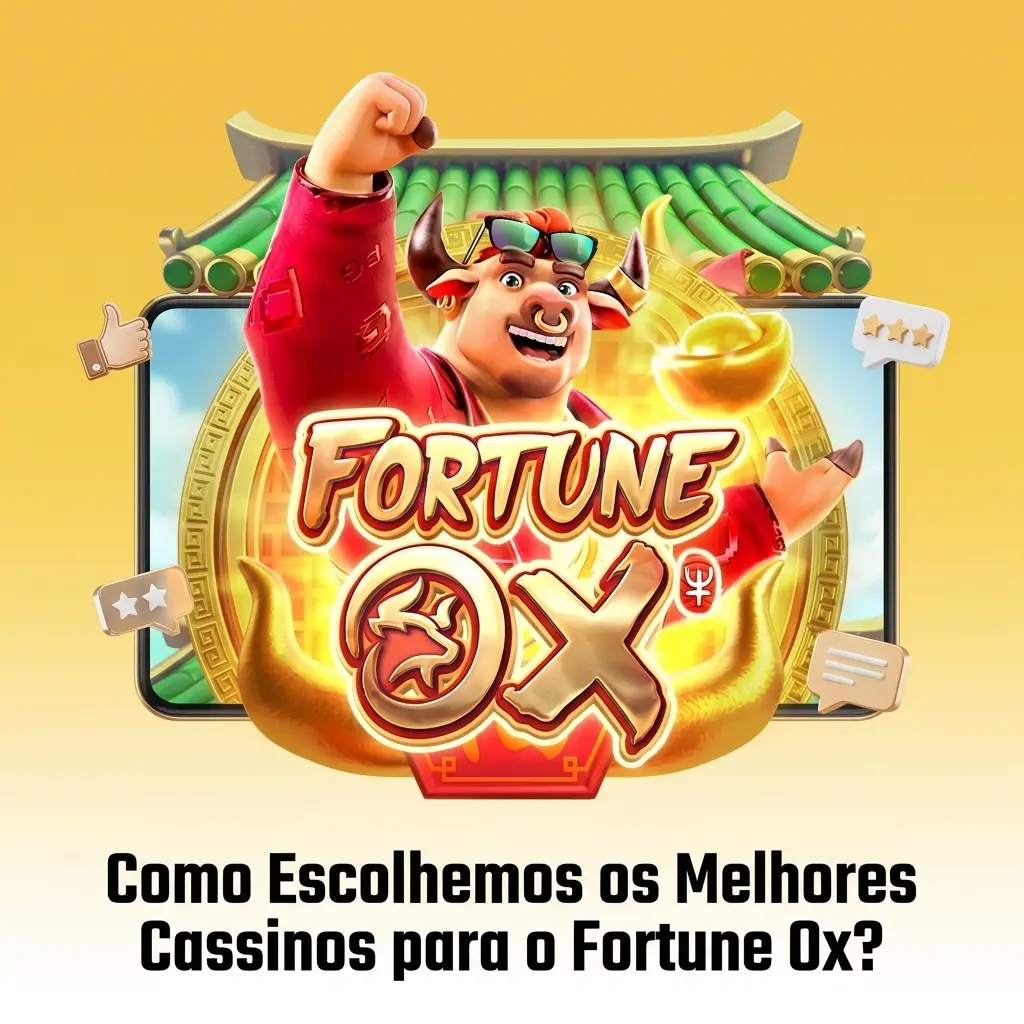 Critérios de seleção dos melhores cassinos para jogar Fortune Ox com segurança e bônus no Brasil